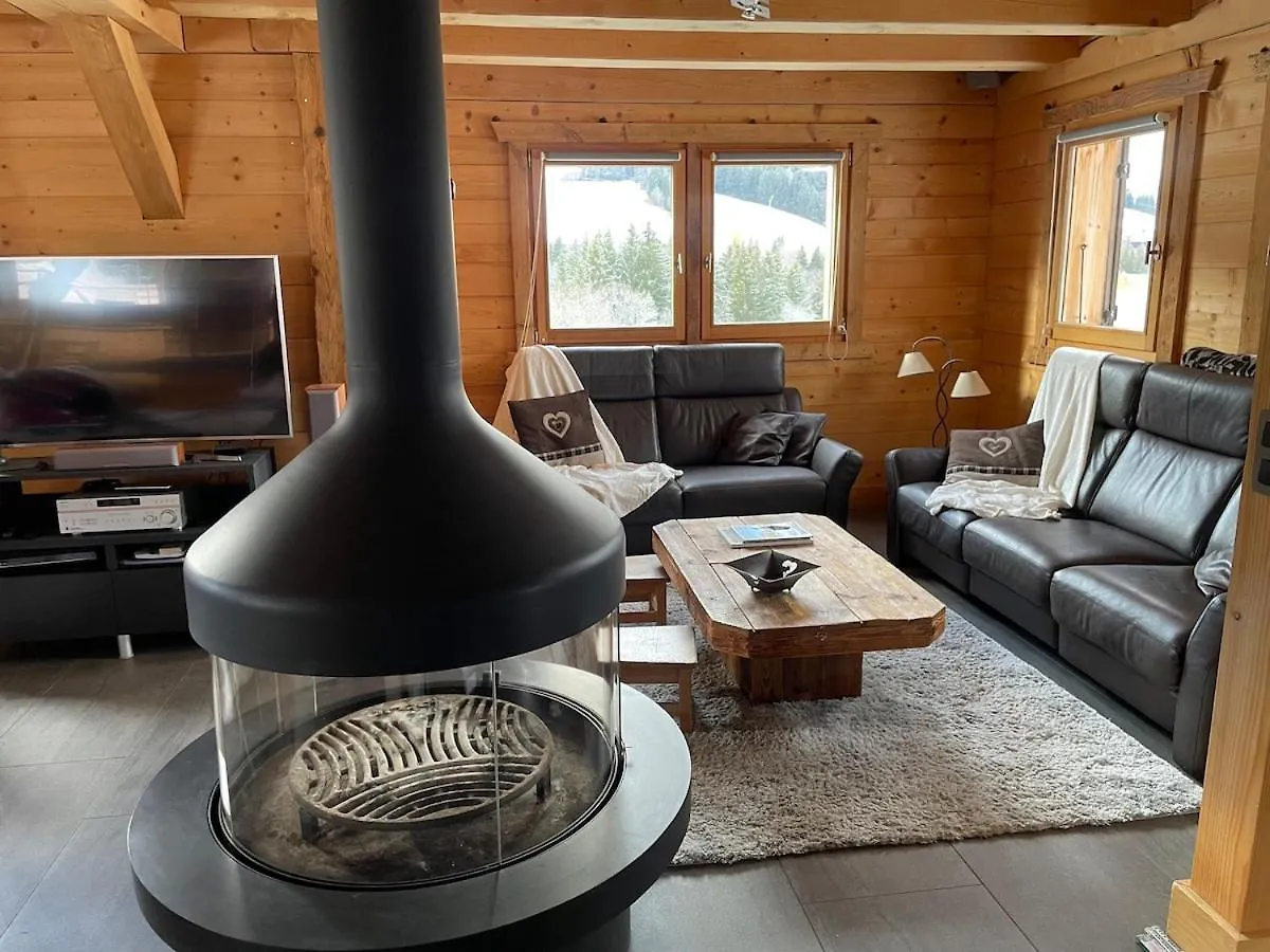 מגב Chalet Au Pied Des Pistes בית נופש
