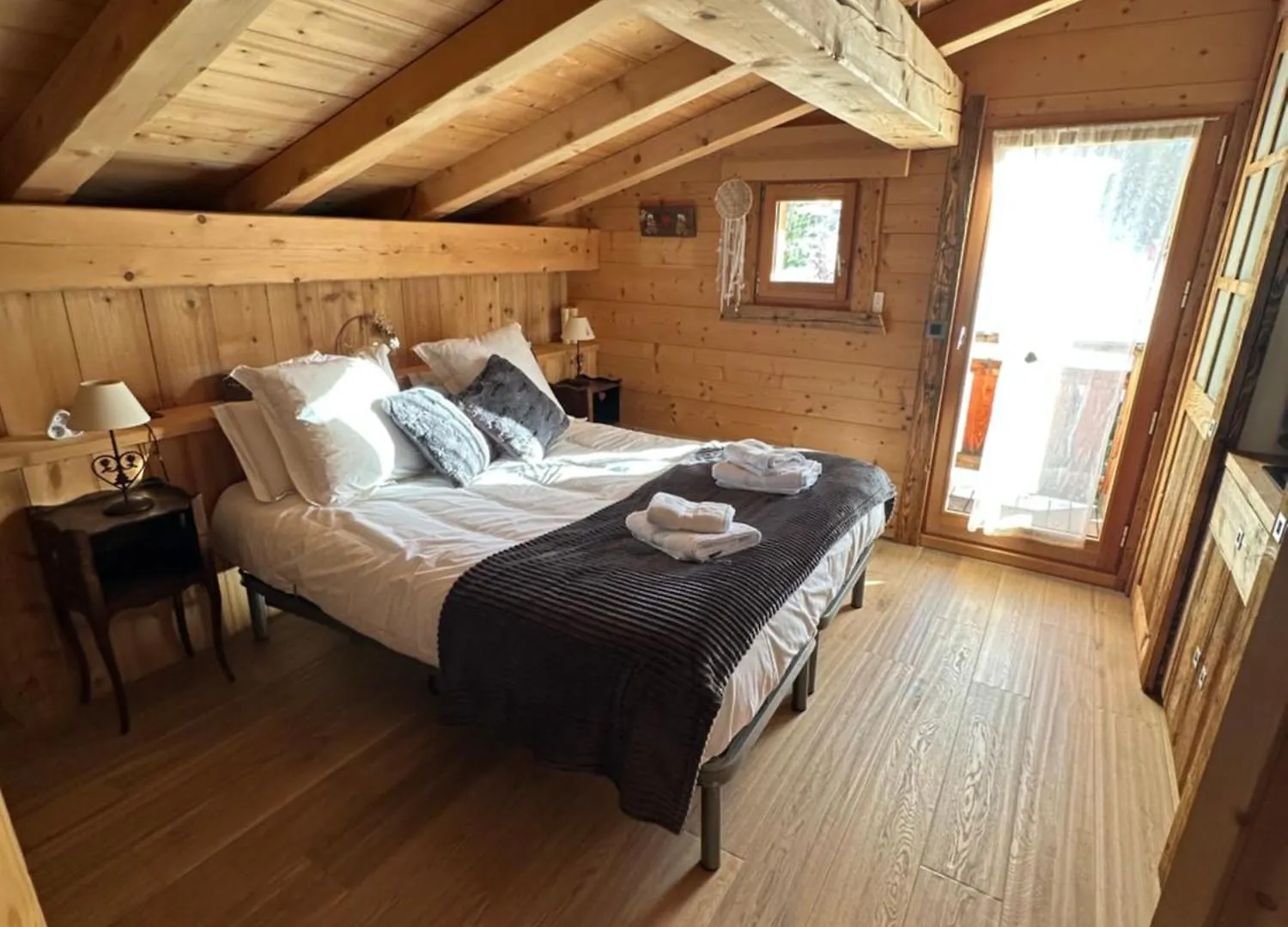 מגב Chalet Au Pied Des Pistes בית נופש